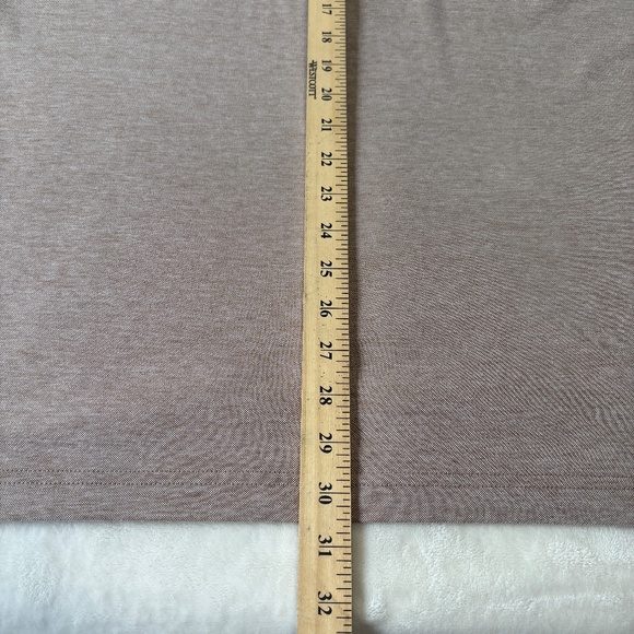 Travis Mathew Polo Shirt Mens Size XL Lite Reddish Brown Golf Extra Large Casual - Picture 6 of 7